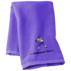 Personalised American Football Sports Towels Terry Cotton Towel Personalised American Football Sports Towels Terry Cotton Towel
